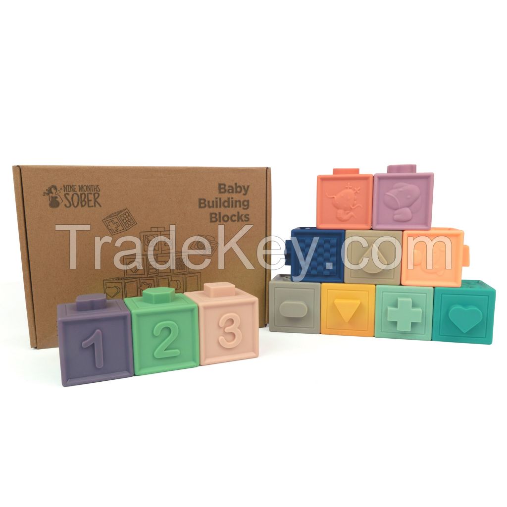 BABY BUILDING BLOCKS 12PCS / SET