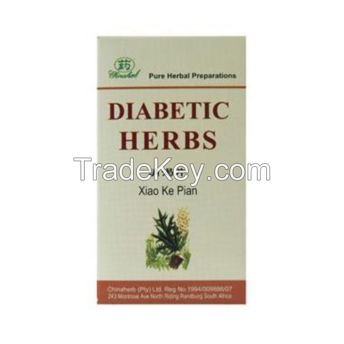 Selling Chinaherb Diabetic Herbs - Tablets 60s