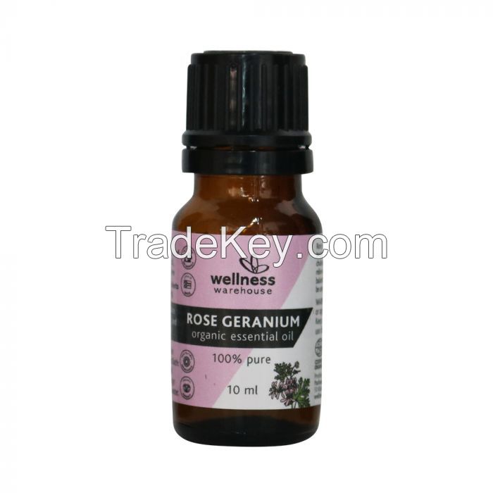 Selling Wellness Organic Essential Oil Rose Geranium 10ml