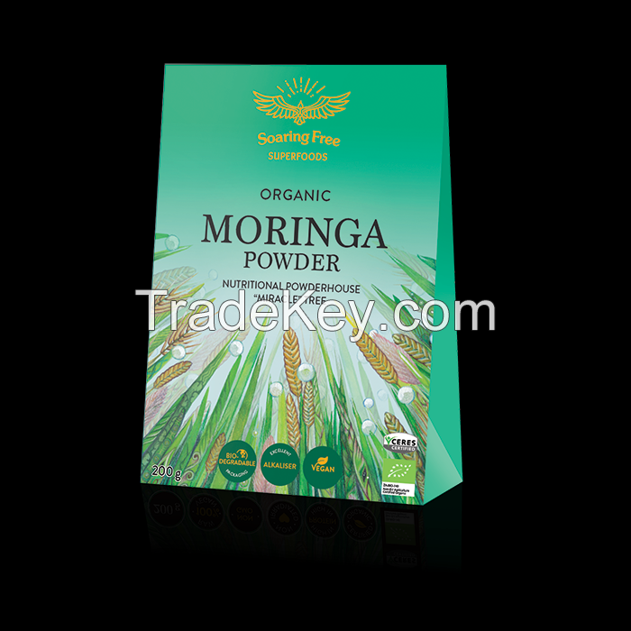 Selling Soaring Free Organic Moringa Powder 200g