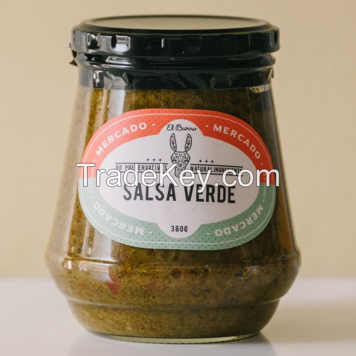 Selling El Burro Salsa Verde Mercado 380g