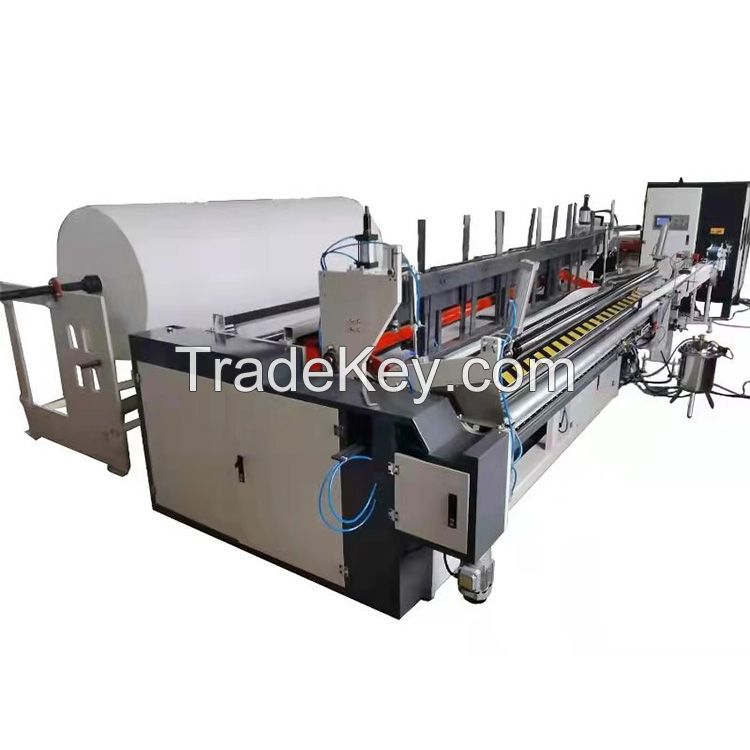 Full automatic facial tissue manufactur machine smal roll towel napkin tissue toilet paper making machine price