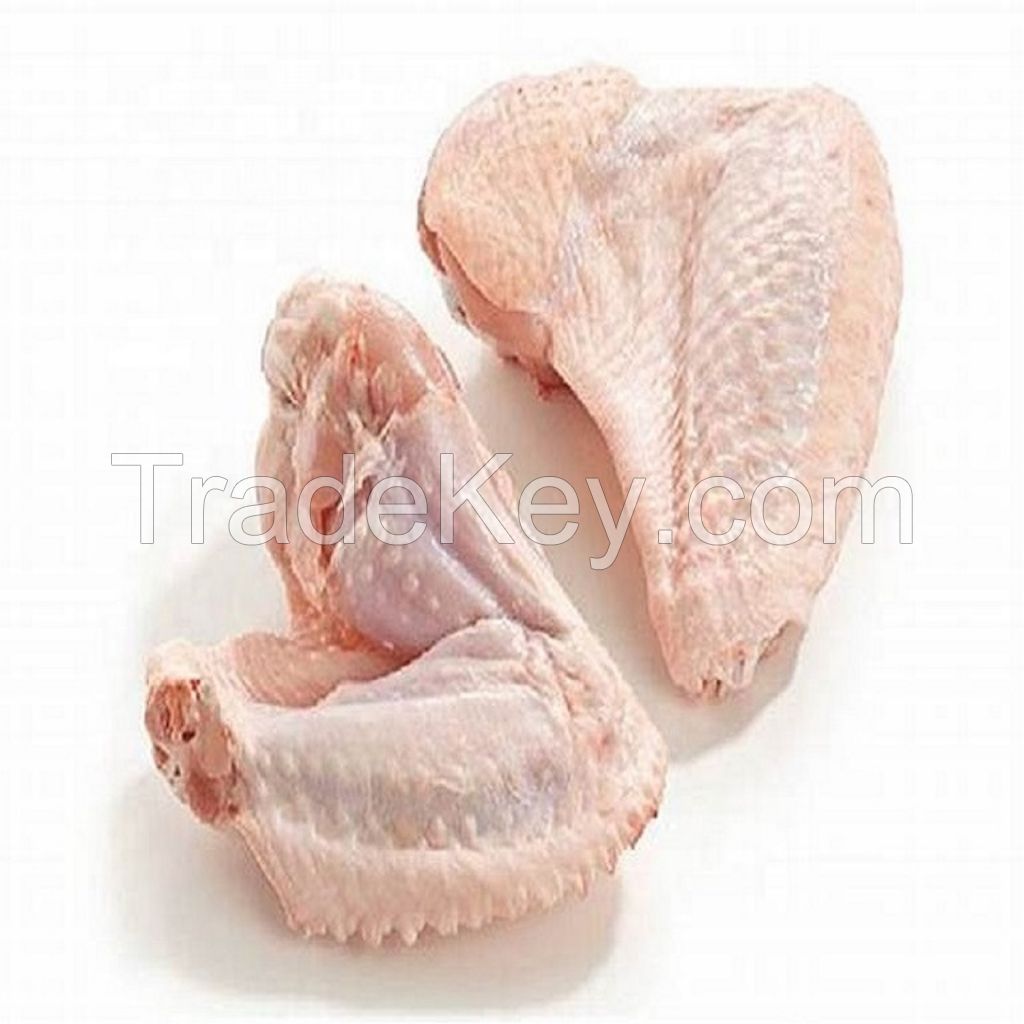 White Skin Only Frozen Raw Chicken Wing Finest Quality Fresh Frozen Process Chicken Mid Joint Wings