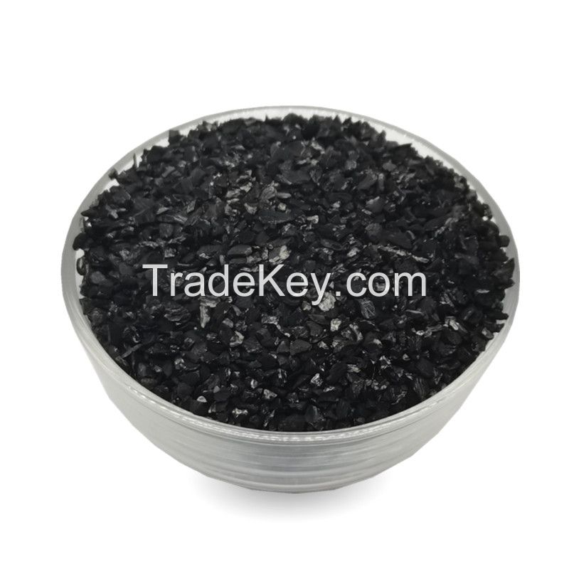 Factory Direct Sale 6x12 Mesh Granular Coconut Shell Activated Carbon for Gold Recovery