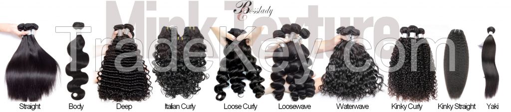 unprocessed human hair 10A bundle Bodywave