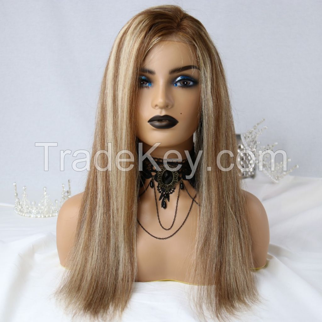 unprocessed human hair frontal lace wig in 4x4/5x5/13x4/13x6/full lace 