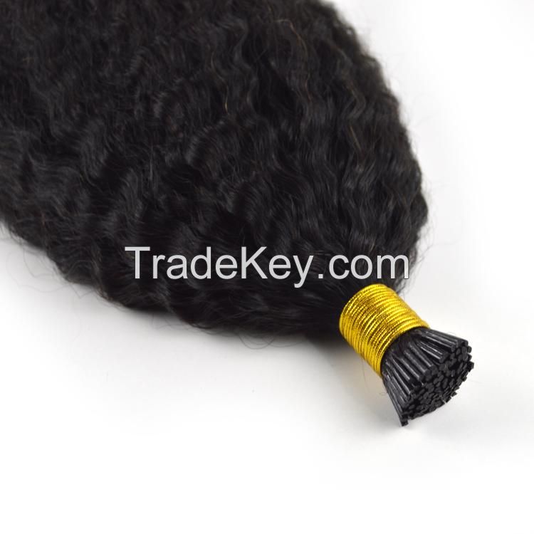 unprocessed human hair itip Microlink hair deal