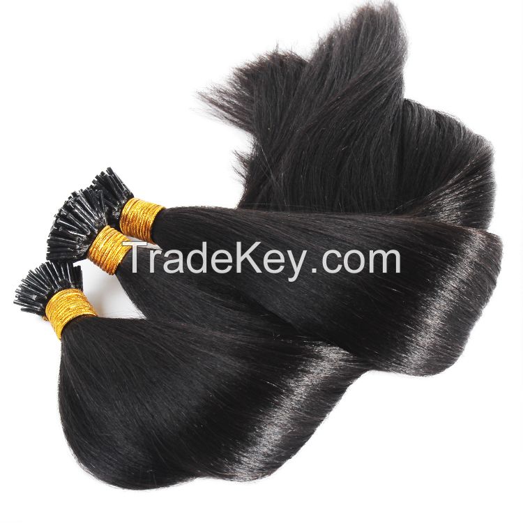 unprocessed human hair itip Microlink hair deal