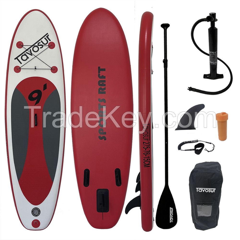 Durable using low price popular wholesale inflatable sup paddle board