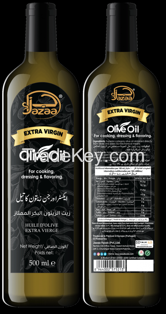 Olive Oil - Extra Virgin and Black Olive Oil