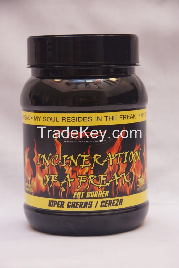 Incineration Of a Freak  (Fatburner) (plant based) powder 300gr