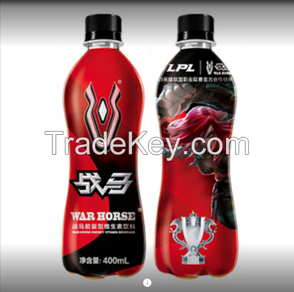 War Horse Energy Vitamin Beverage- Bottle