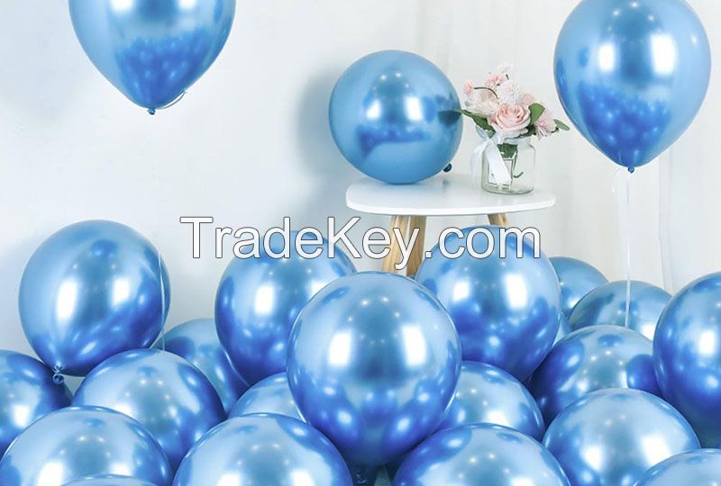 12 inch Metallic Chrome Balloon