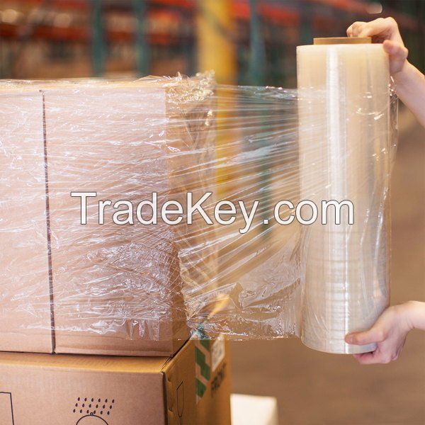 Polyethylene Transparent Stretch film for packing Handy stretch film made in Vietnam