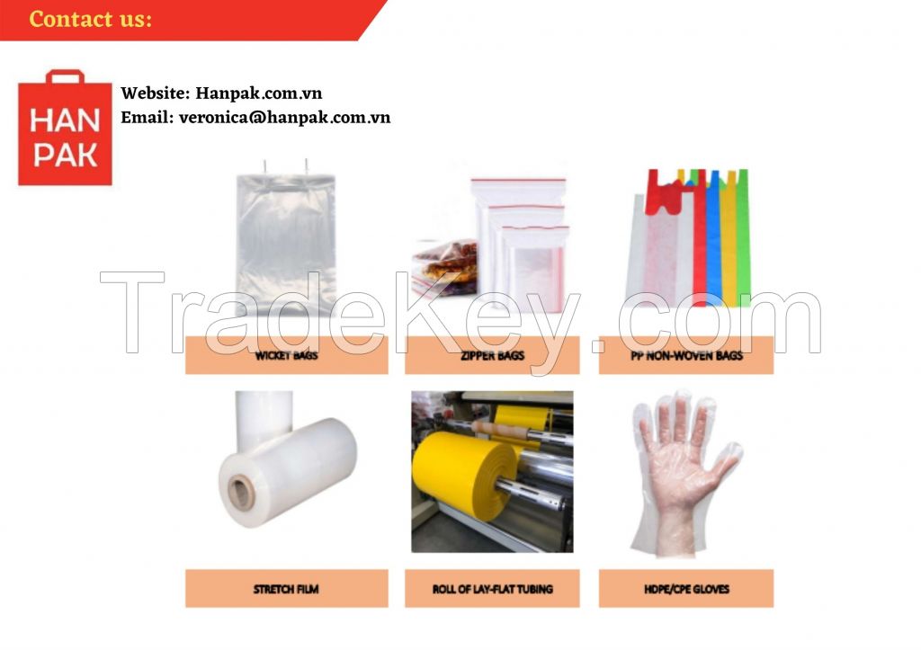 Polyethylene Transparent Stretch film for packing Handy stretch film made in Vietnam