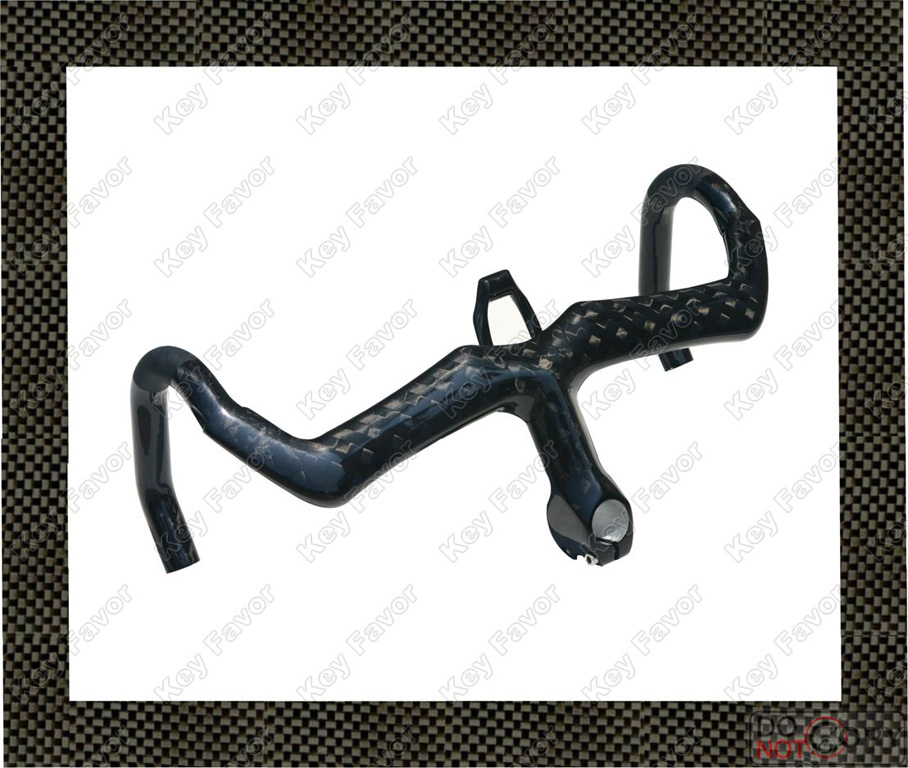 Bicycle Carbon Fibre Integrated Handlebar