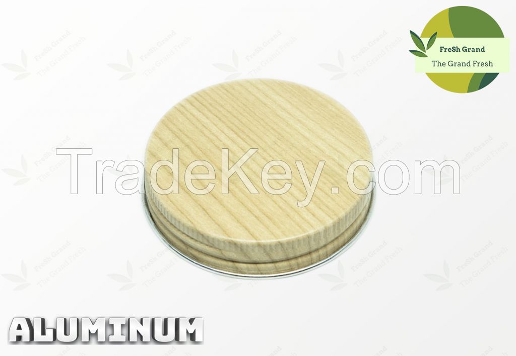 53mm Aluminum Screw Cap Wooden Pattern