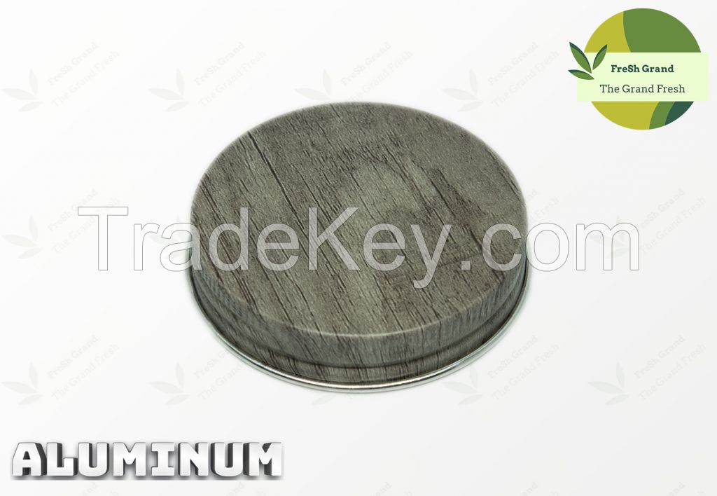 53mm Aluminum Screw Cap Wooden Pattern