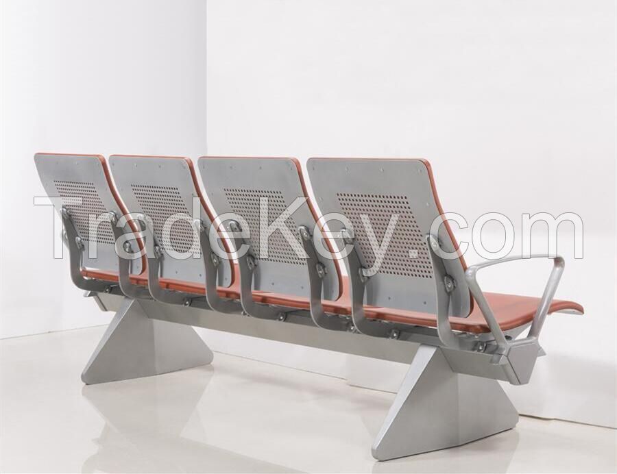 China airport chair factory directly sale public waiting chair area airport waiting chair airport lounge bench