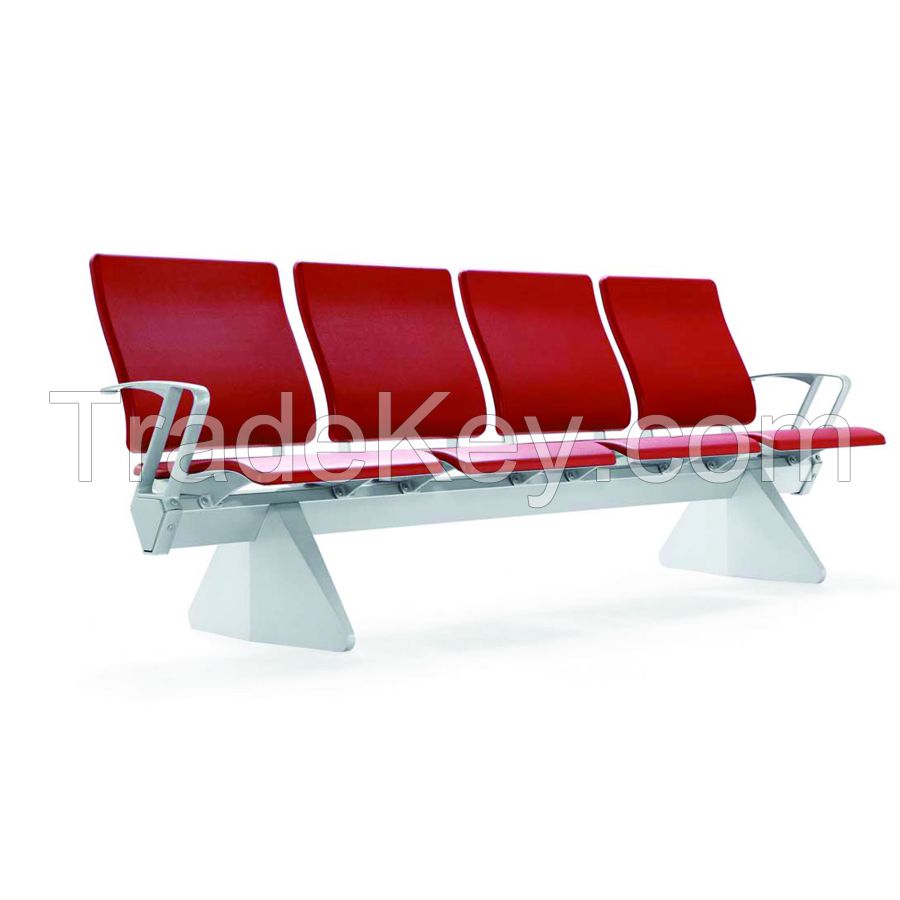 China airport chair factory directly sale public waiting chair area airport waiting chair airport lounge bench