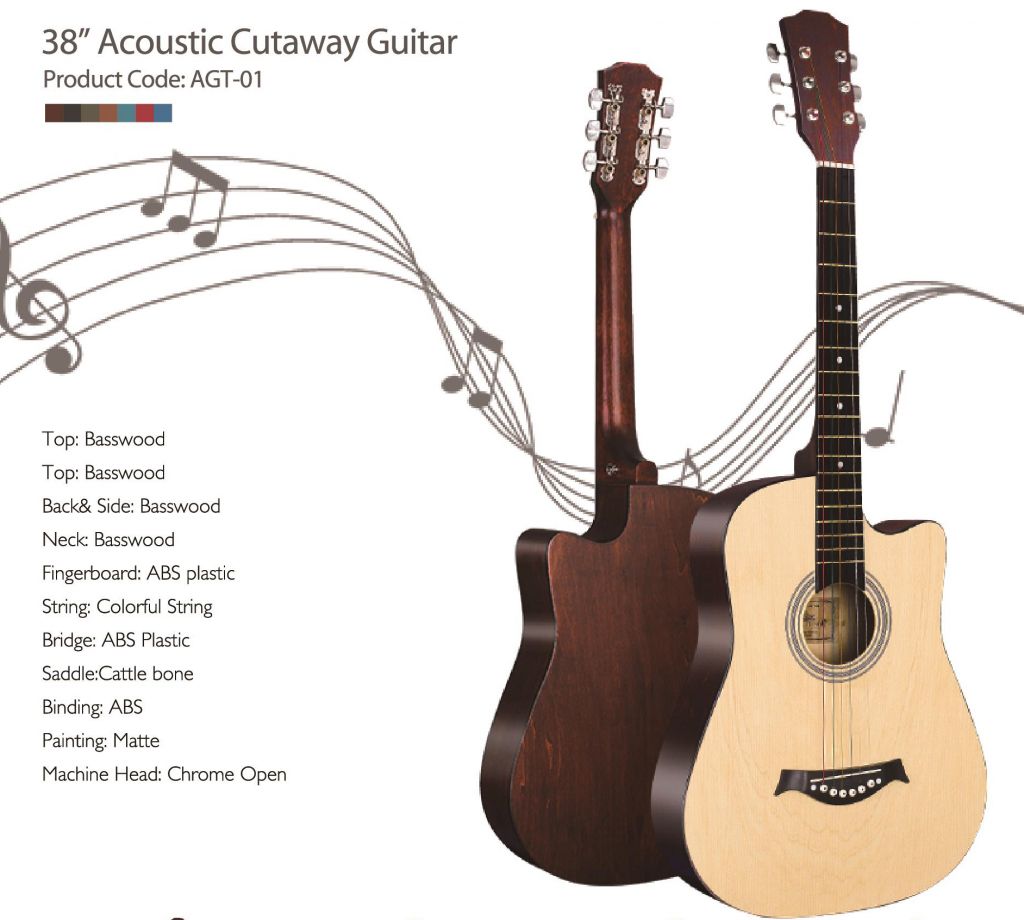 Acoustic Cutaway Guitar