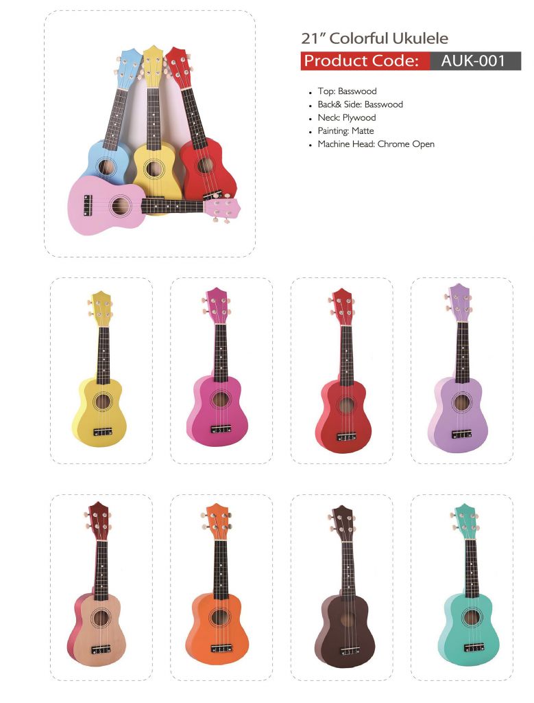 Colorful Ukulele