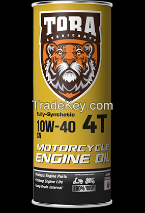 Motor Cycle Engine Oil Fully Synthetic High Performance 10W40 SN