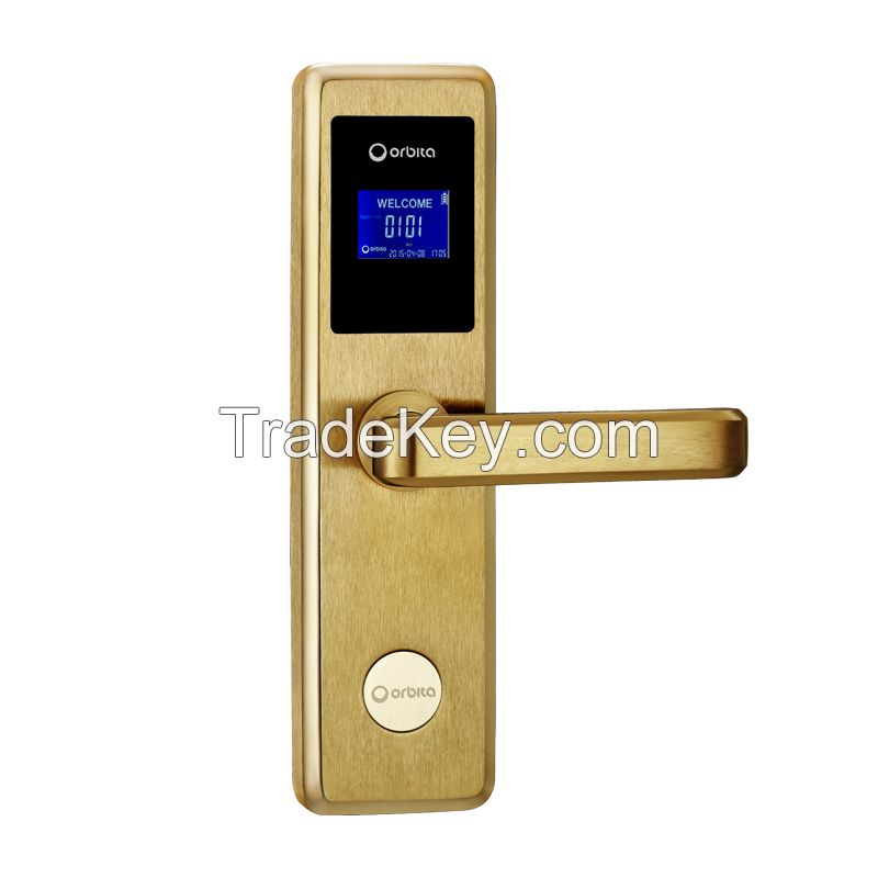 Orbita new fashion electronic smart card read hotel door electronic lock rfid card system