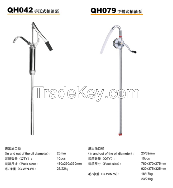 High Quality Hand Oil Pump 25mm 32mm barrel pump