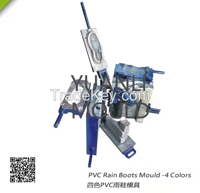 PVC Rain Boots Mould -4 Colors 