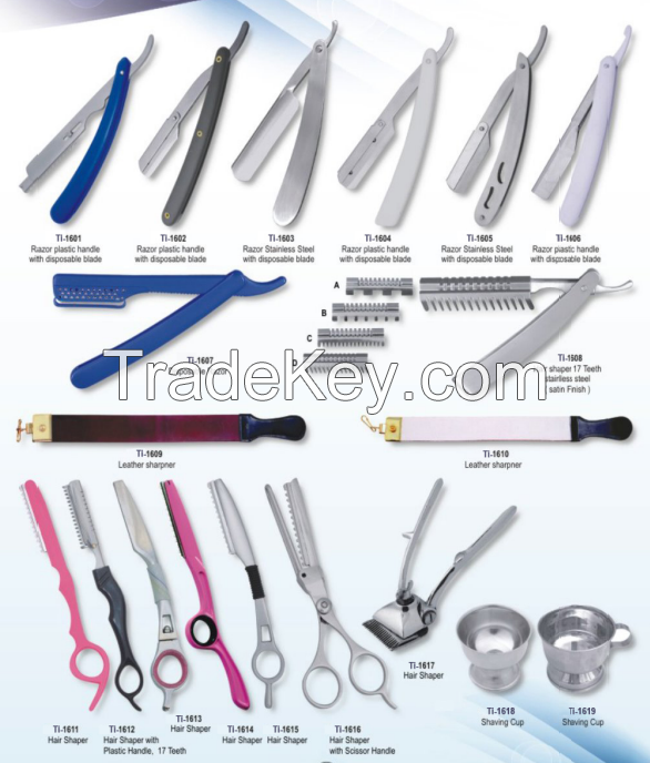 Professional Razors And Accessories