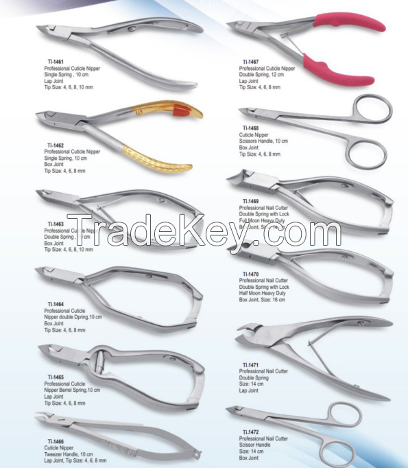 Cuticle Nail Nippers And Cutters