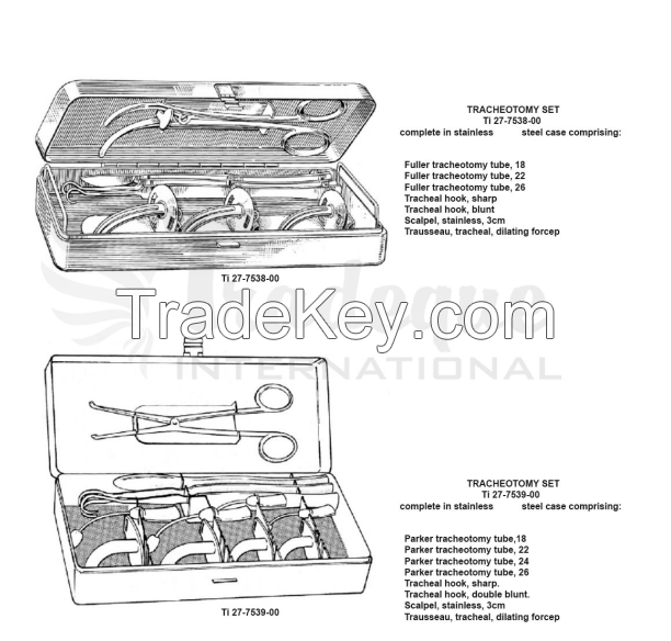 Tracheotomy Set