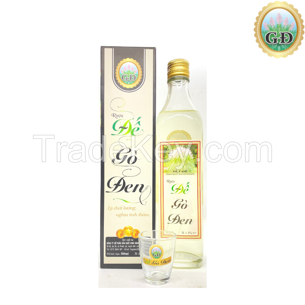 Vietnam spirits drink DE GO DEN brand