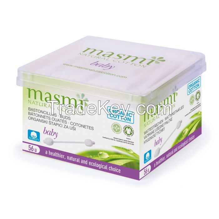 Quality and Sell Masmi Organic Cotton Baby Safety Buds 56U