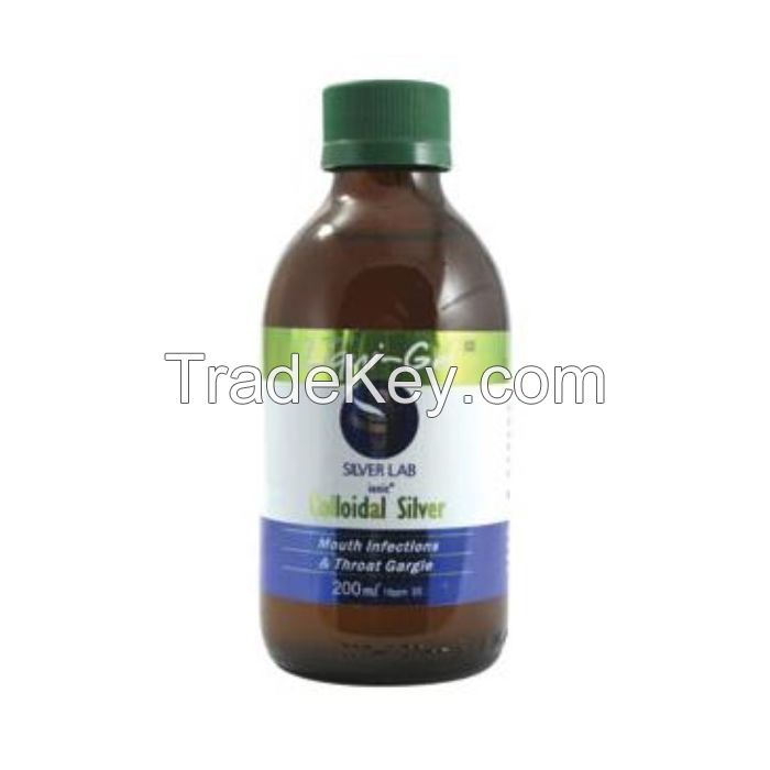 Quality and Sell Silver Lab Colloidal Silver Liquid 200ml