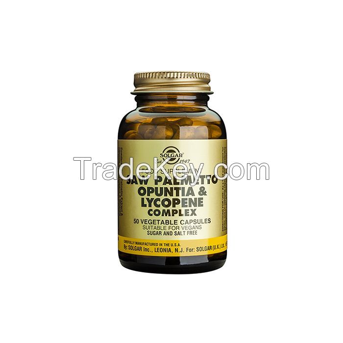 Quality and Sell Solgar Saw Palmetto Opuntia & Lycopene Complex 50s