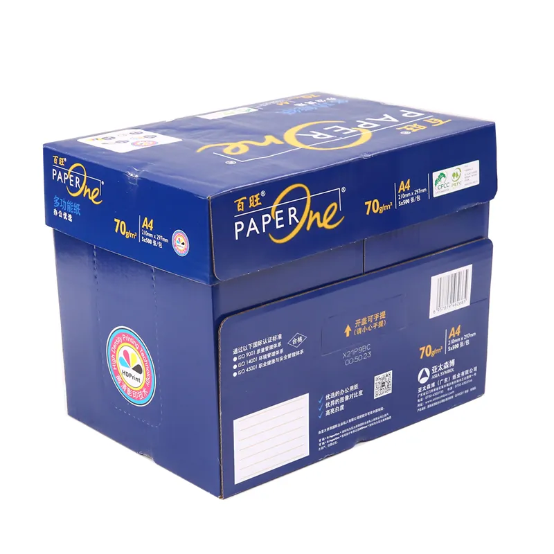 Cheaper Price A4 Paper 70 Gsm 80 Gsm 500 Sheets White Copy Paper Office Paper