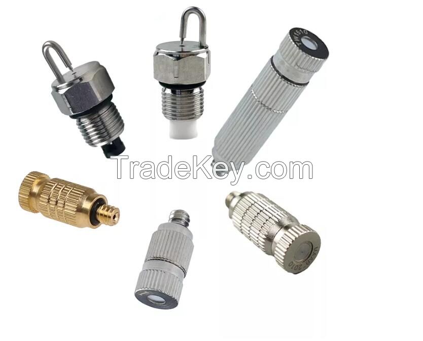 New Type Atomization Male Thread Fog Micro-Nozzles with 0-24unc Thread Mister Water Mist Sprayer