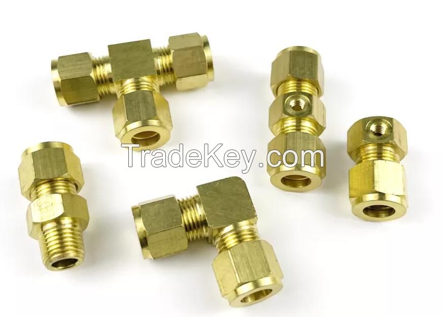 High Pressure 3/16â�² â�² Threaded T Connectors Misting Nozzles for Outdoor Cooling System