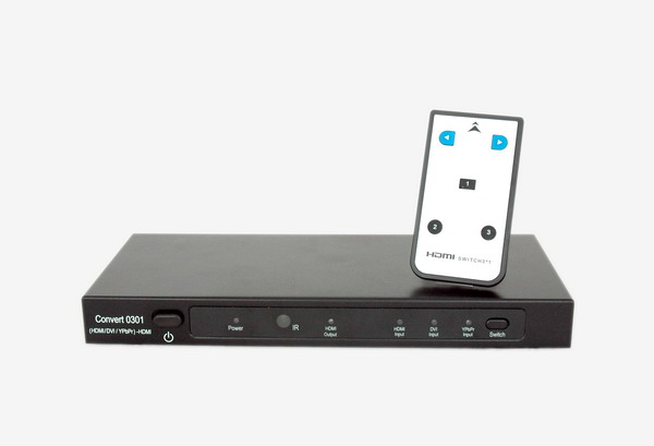 YPbPr/ DVI/SPDIF to HDMI Converter