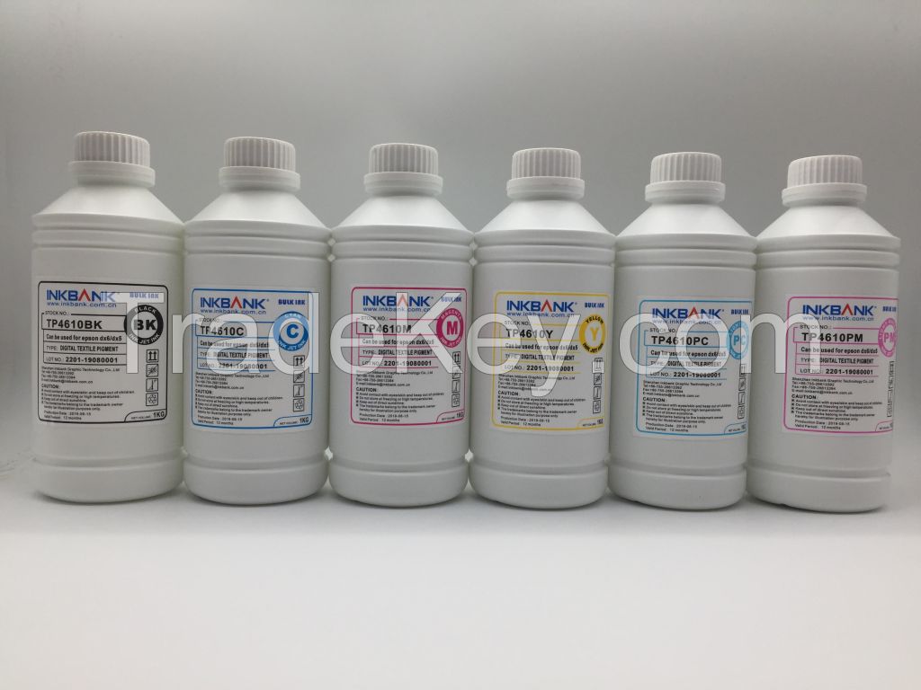 INKBANK Manufacturer 1000ml dtf direct to film ink used for t shirt digital printing custom