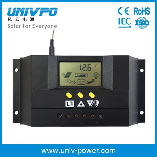 30A Solar Charge Controller with 48V DC Voltage, Temperature Compensation