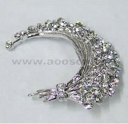 Fashion Alloy CZ Rhine-stone Brooch