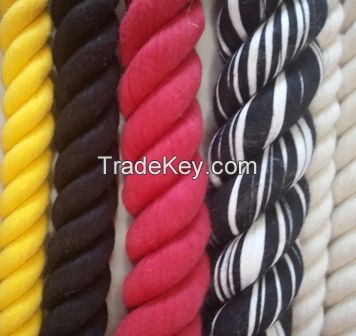 Natural fiber rope