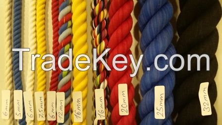 Natural fiber rope