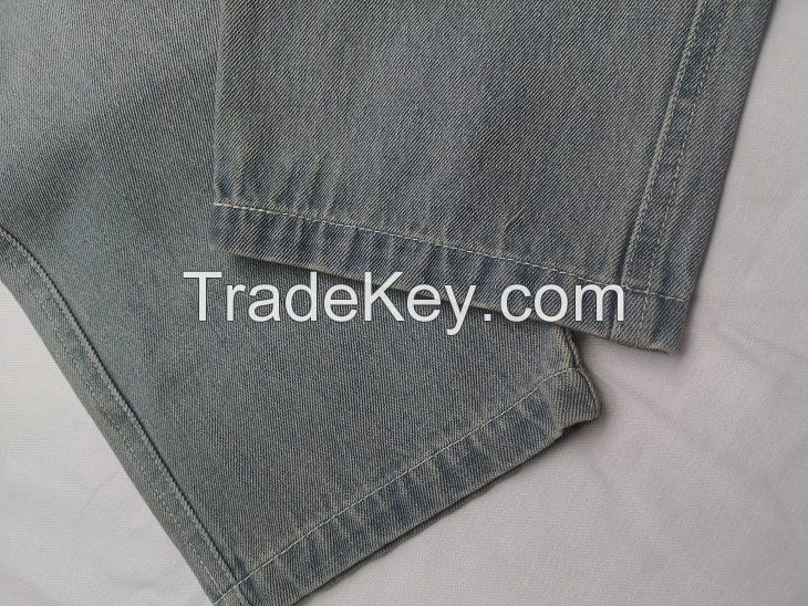 High quality Custom Washed Slim Jeans Men