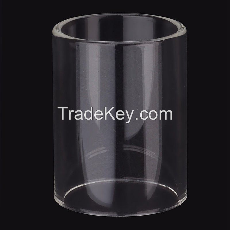 Large Diameter Clear Fused Thick Wall Silica Glass Tube Quartz