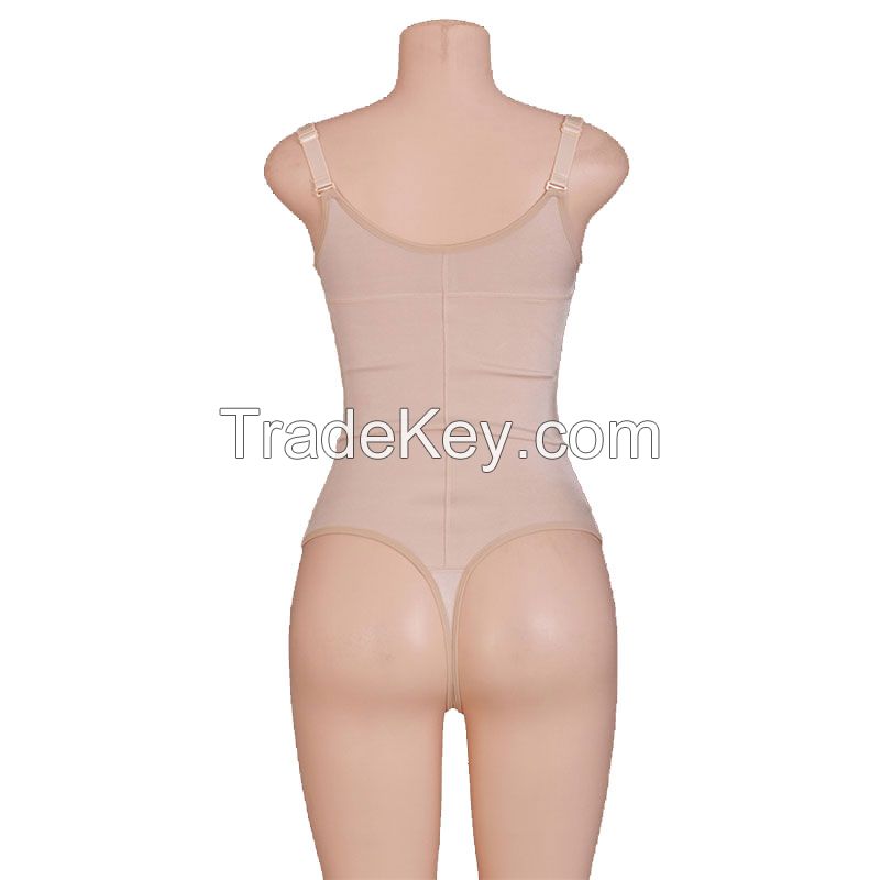 Latex Seamless Firm Control Shapewear Open bust Bodysuit Body Shaper