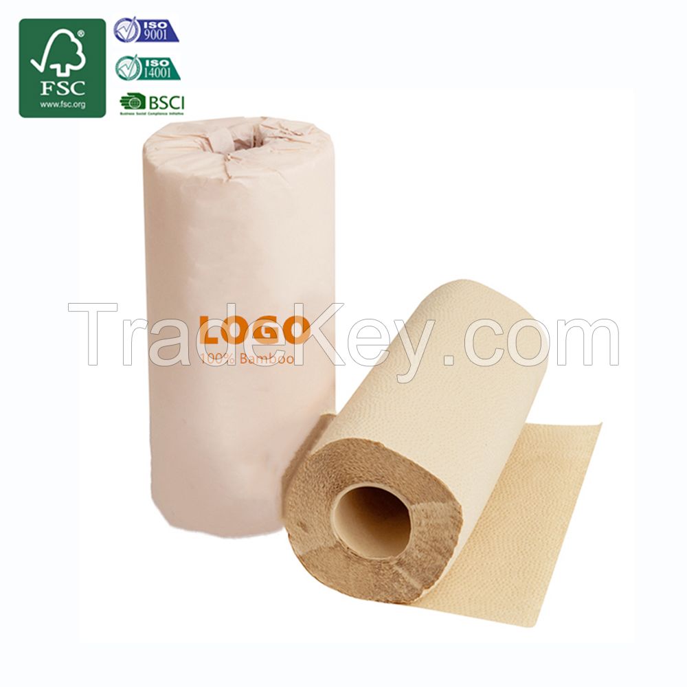 Custom Printed Kitchen Tissue Roll Towel Paper